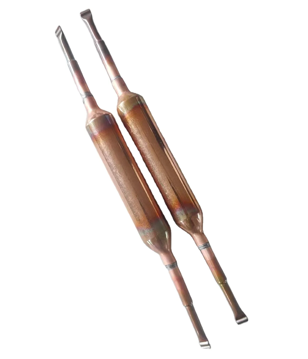 Capillary welded refrigerator freezer copper filter drier