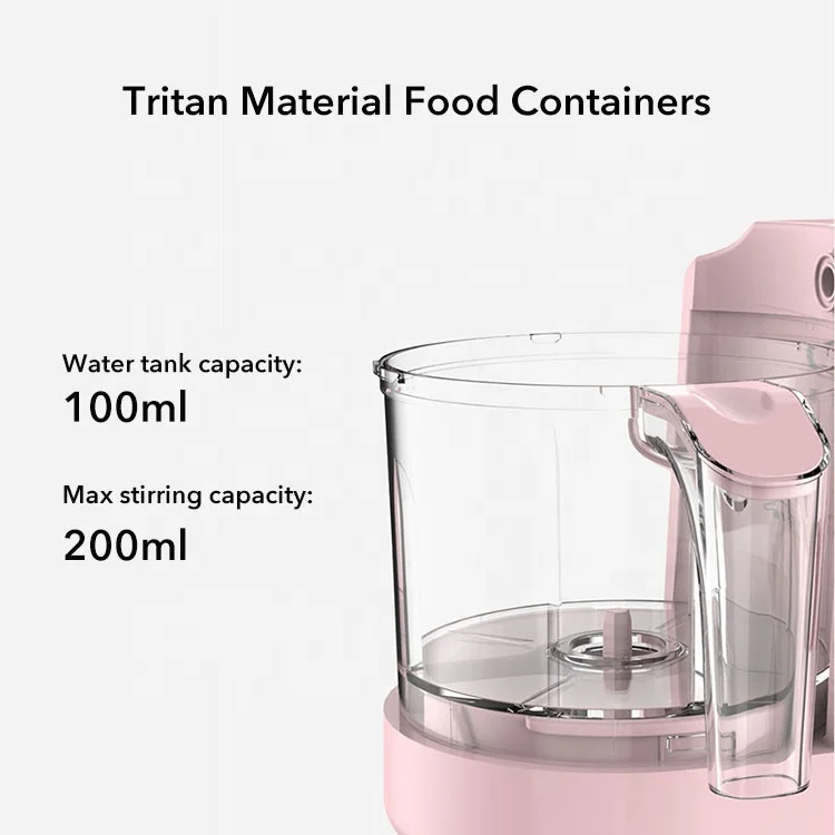 New Arrival Multifunctional 4 in 1 Baby Food Processor with steamer Electric Mixer Blender Portable Juicer Baby Food Maker
