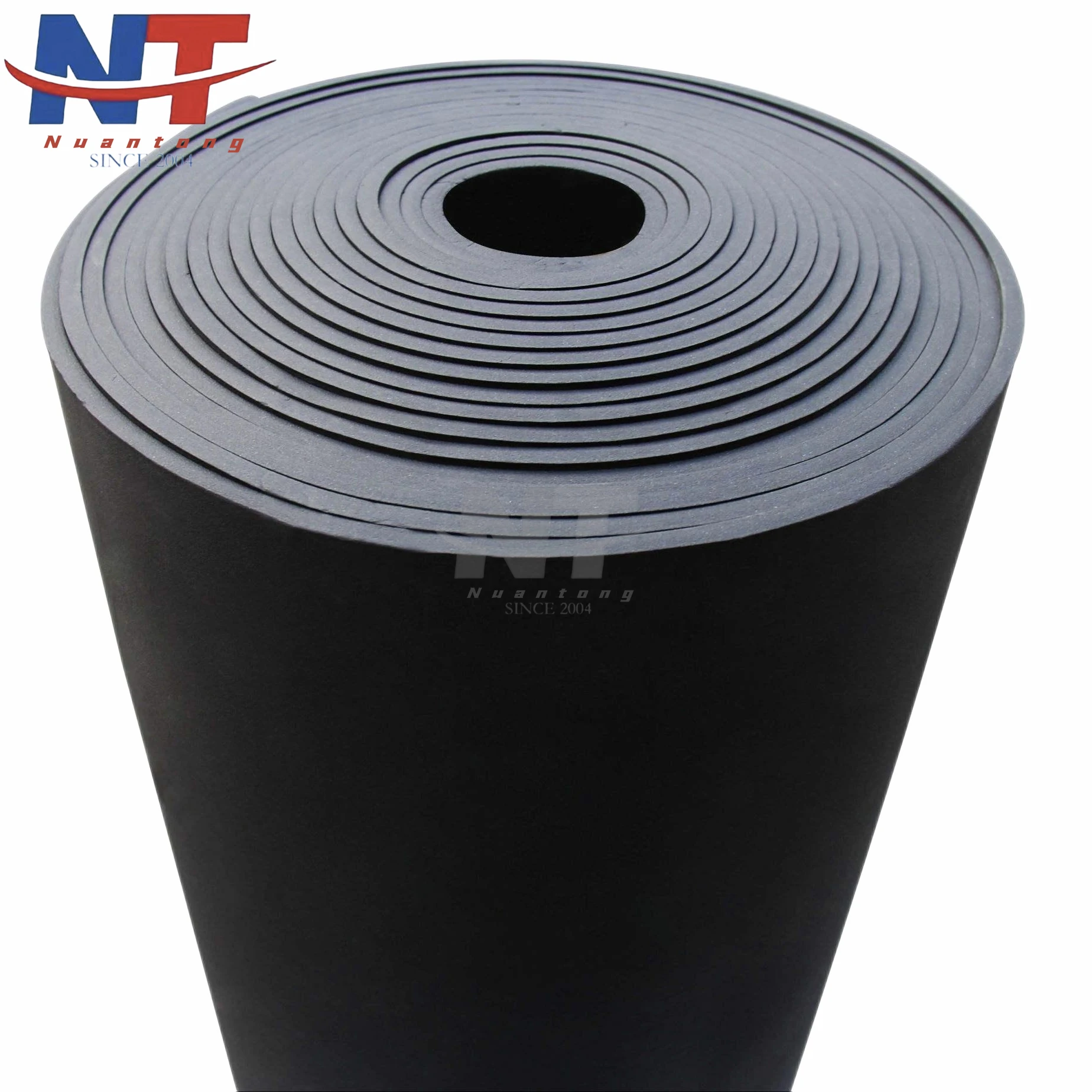 Building isolation materials Black cots, rubber foam board high quality EPDM foam for sale