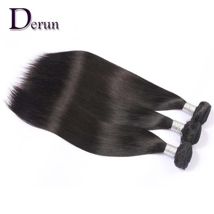 10A Grade 100% Cuticle Aligned Hair Hair Weaving Bundles High Quality Virgin Remy Indian Natural Black Silky Straight 8A 9A 10A