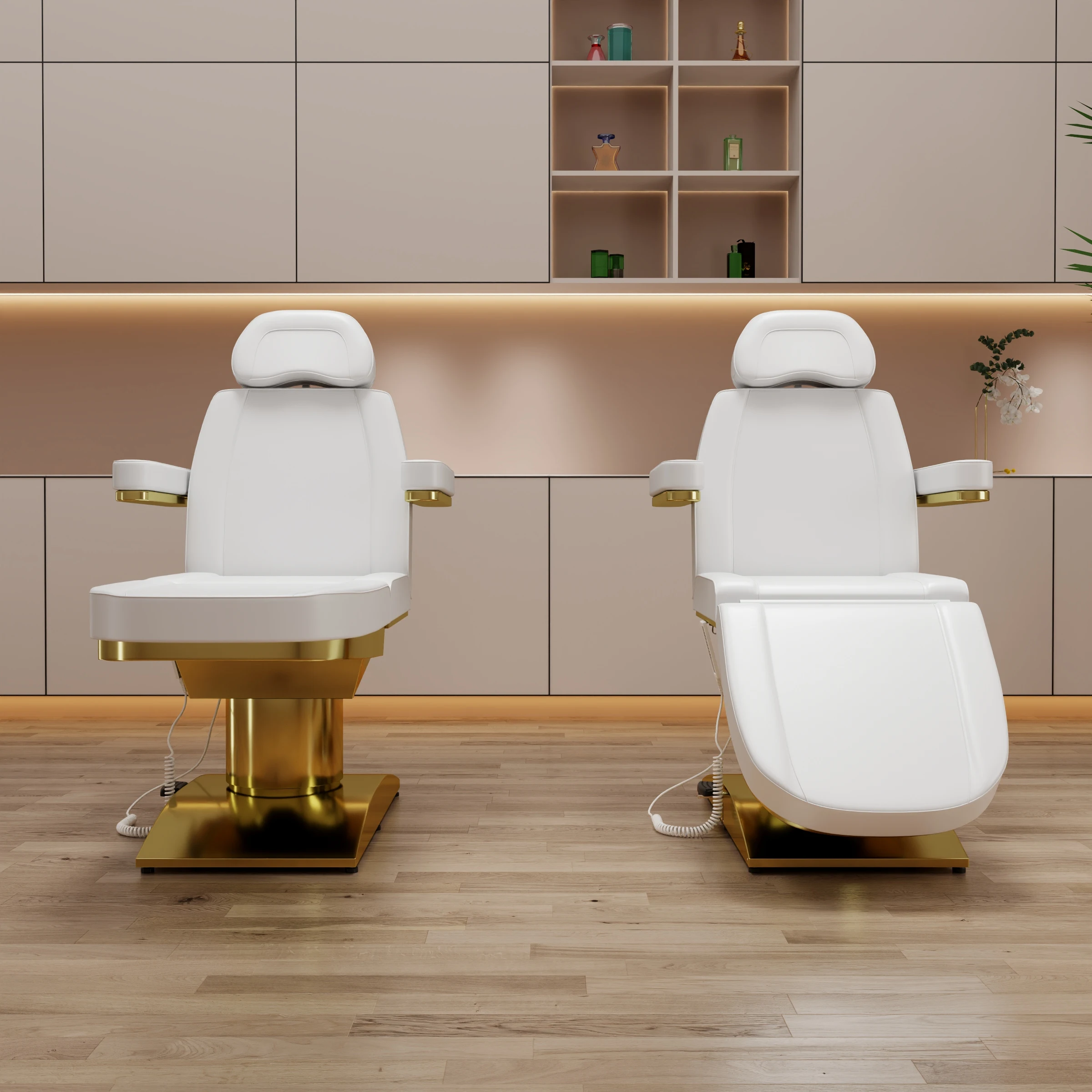 Professional Spa Luxury Multifunction Adjustable Massage Tables Electric Massage Bed