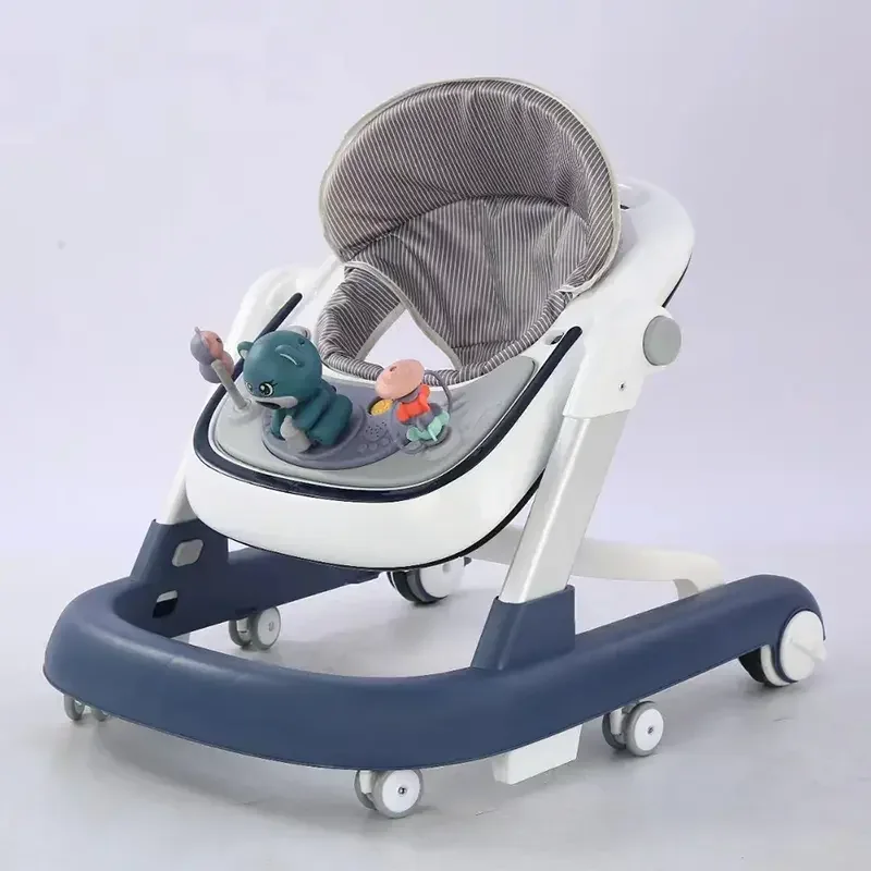 Cute hot selling 2 in 1 baby walker that can sit and be pushed by hand