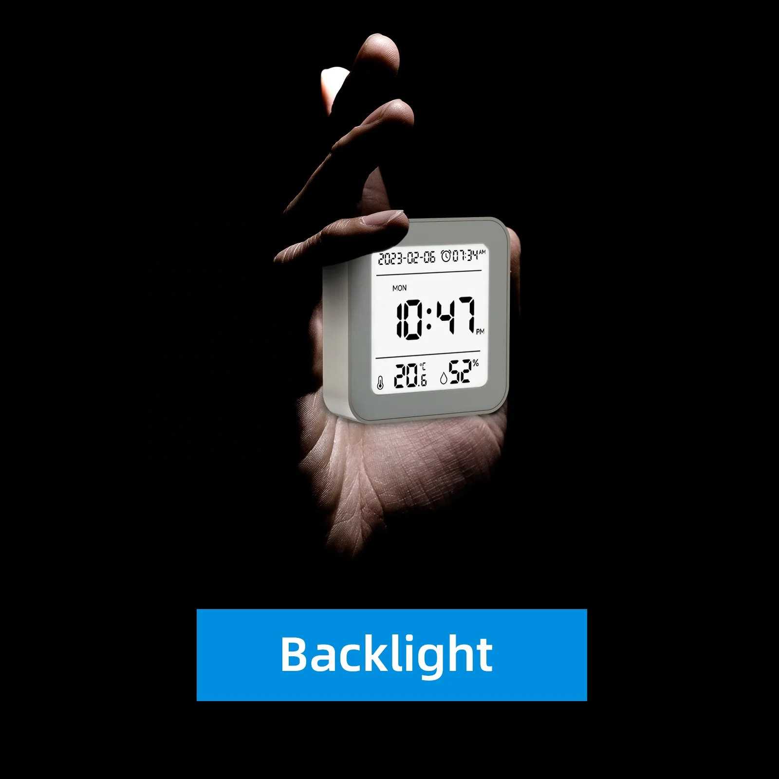 Convenient and European and American markets interactive four-in-one alarm clock