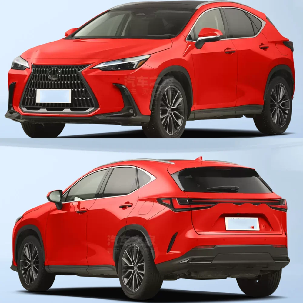 Car Accessories Body Kit Auto Chrome LHD Door Handle Insert Cover For 2022 Lexus NX 260