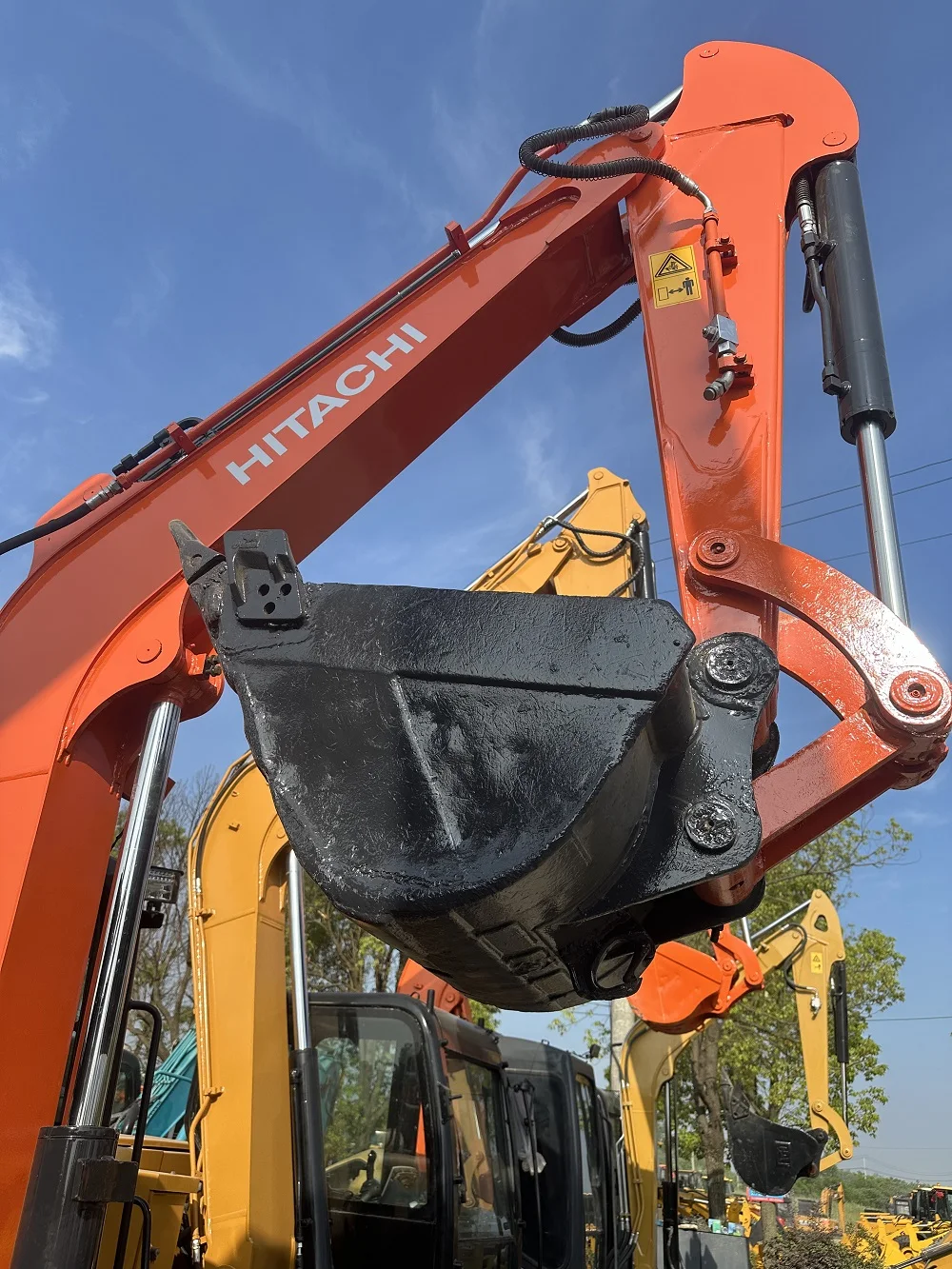 HITACHI ZX 55 Used Digger  5.5 ton Mini second-hand Hitachi  ZX 55 hydraulic excavators With Low Price