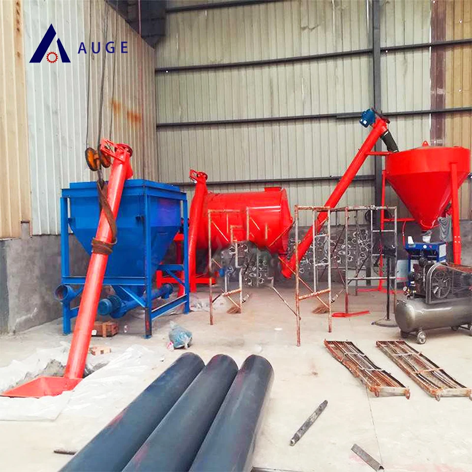 Simple Dry Mortar Mixer High-Performance Wall Putty Mixing Machine Lime Mortar Equipment Dry Mixing Station