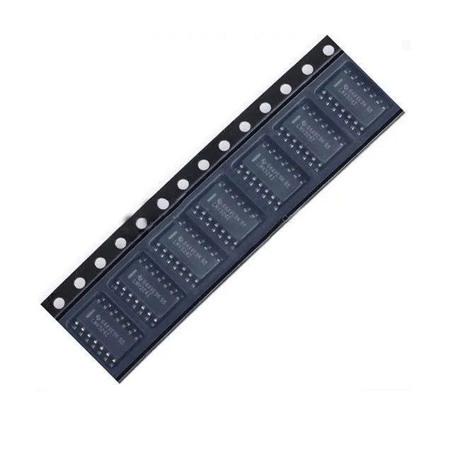 NEW LMV324IDR Original patch SOP14 Chip four channel low voltage output operational amplifier integrated IC