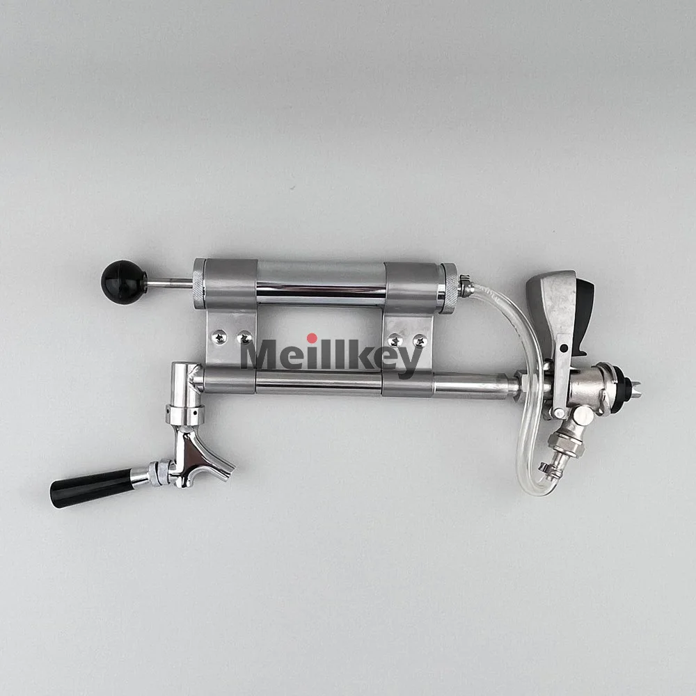 Multi Type Beer Pump System  S   A Coupler Well/Plate Designs, Plastic Faucet with Mini CO2 Tank