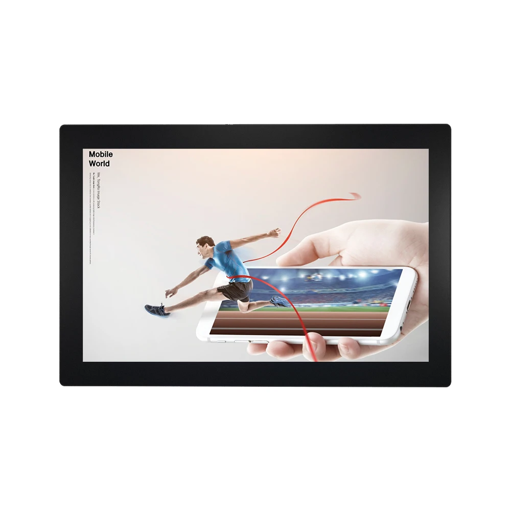 55 Inch Touch Screen Wall Mounted LCD Digital Signage Display Indoor Advertising Players