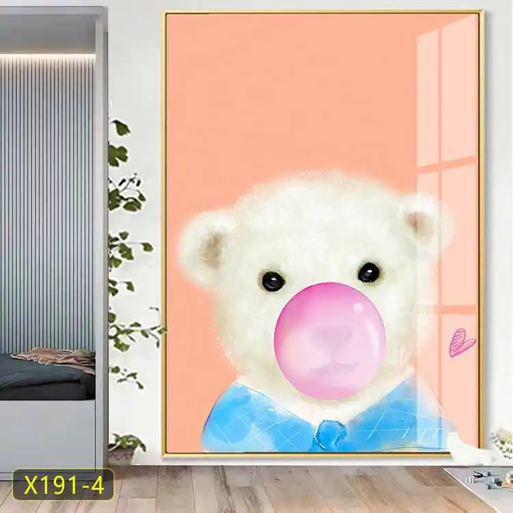 Wild Animal painting fancy colored wilde dieren Custom picture Artwork Gift Mosaic DIY Diamond Painting for Home Decoration