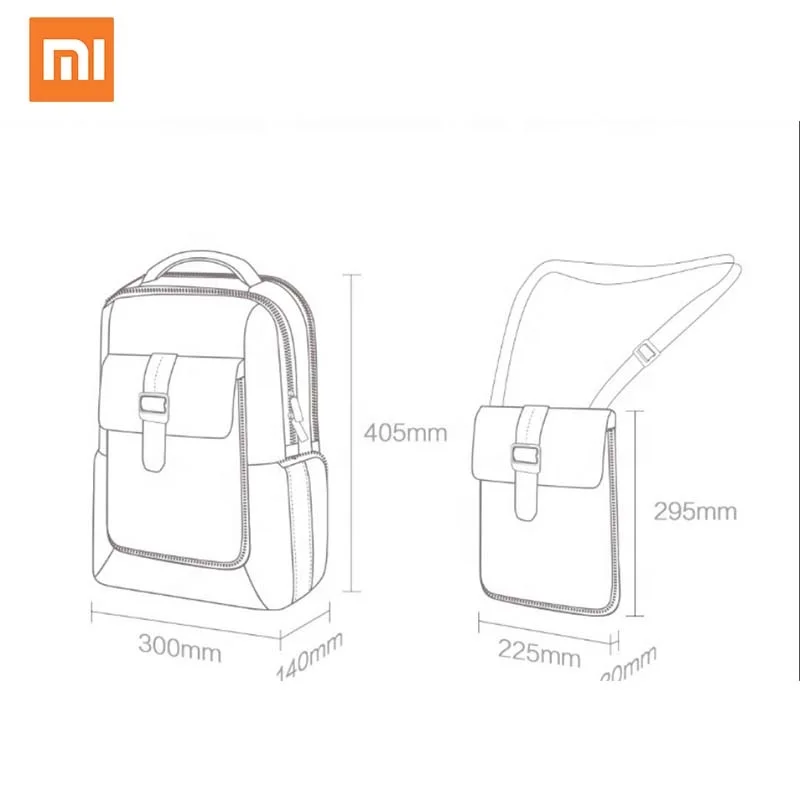 Xiaomi Waterproof Travel Backpack 15.6 inch Laptop Special Design Anti-theft Backpack Xiaomi Waterproof Backpack