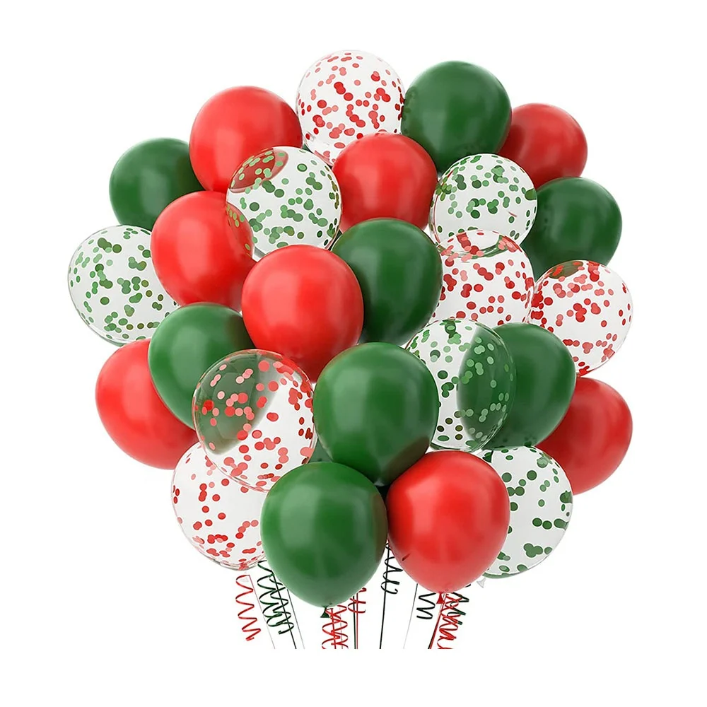 100pcs/bag 12' 3.2g Party Supply Latex Inflatable Helium Air Ballons Decoration Merry Christmas Balloon