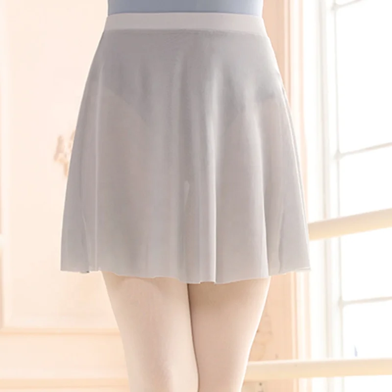 
Wholesale Mesh Ballet Skirt Women Girls Adult Ballerina Professional Elastic Dance Dress Gymnastics Training Costumes Miniskirts 