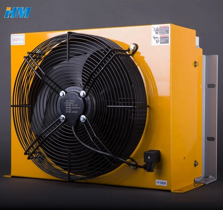 China Factory Cheap Price customized Oil Cooler Radiator Hydraulic Oil Coolers With plus Fan Heat exchanger AH1417T 150L