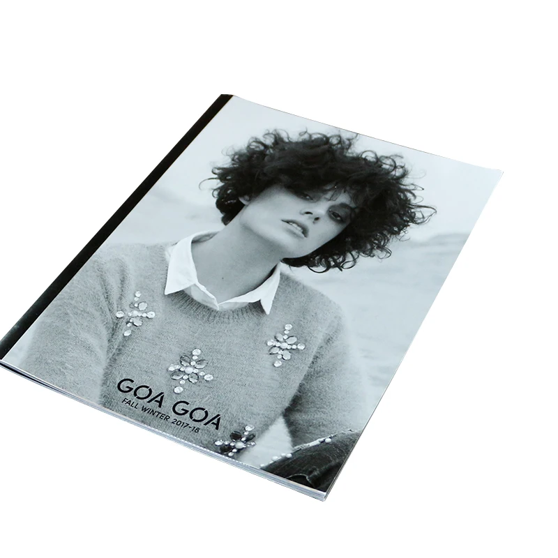 High-end products lookbook by customized design and printing service