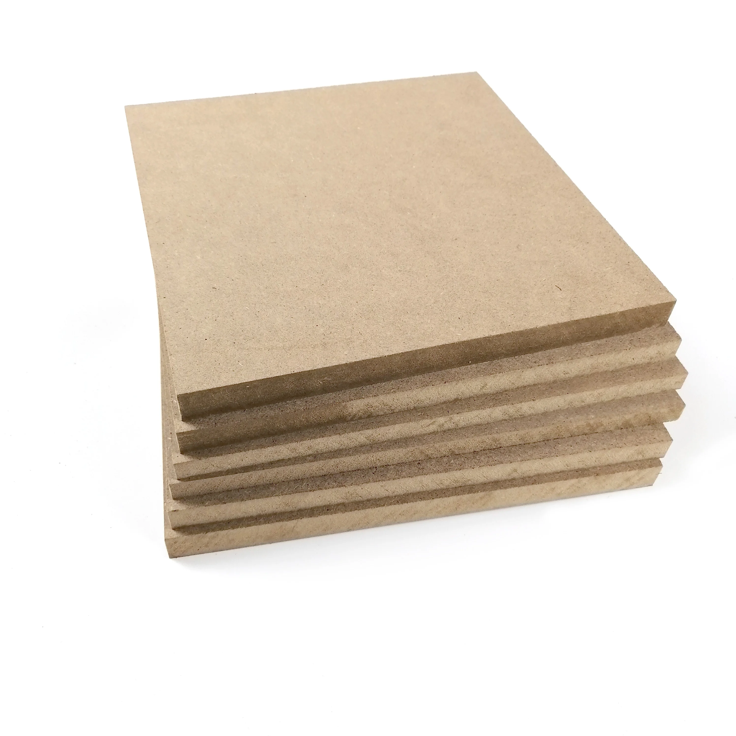 China 18mm mdf board price Plain MDF Melamine Laminated MDF Board for Furniture