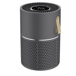 Офисный чистый комнатный бесшумный домашний очиститель воздуха для спальни настоящий hepa-фильтр портативный Настольный очиститель воздуха