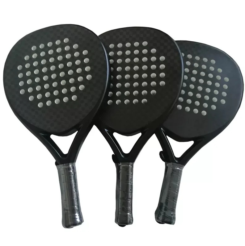 38mm EVA Carton Fiber Customized Diamond Head Shape Pro Padel Racket Factory