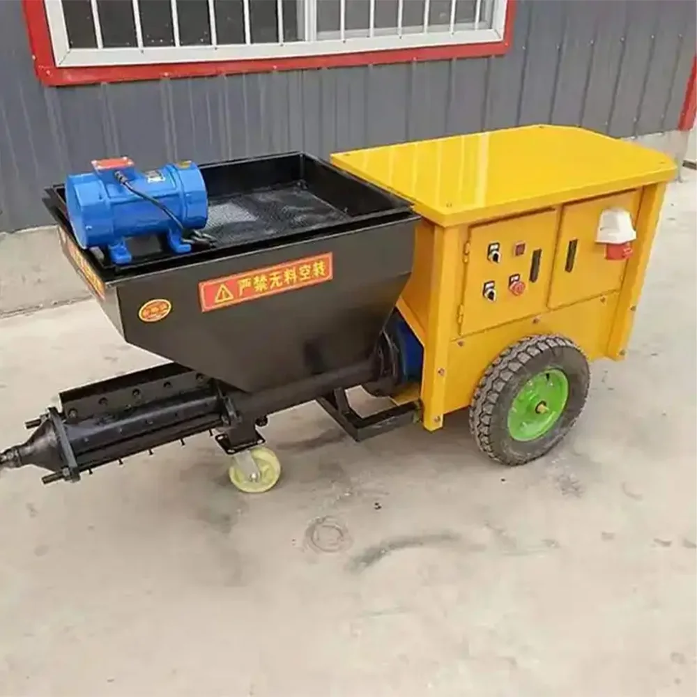 Multifunctional Mini 4 Wd Concrete Cement Spray Machine Mortar Spray Machines Exterior Wall Paint Spraying
