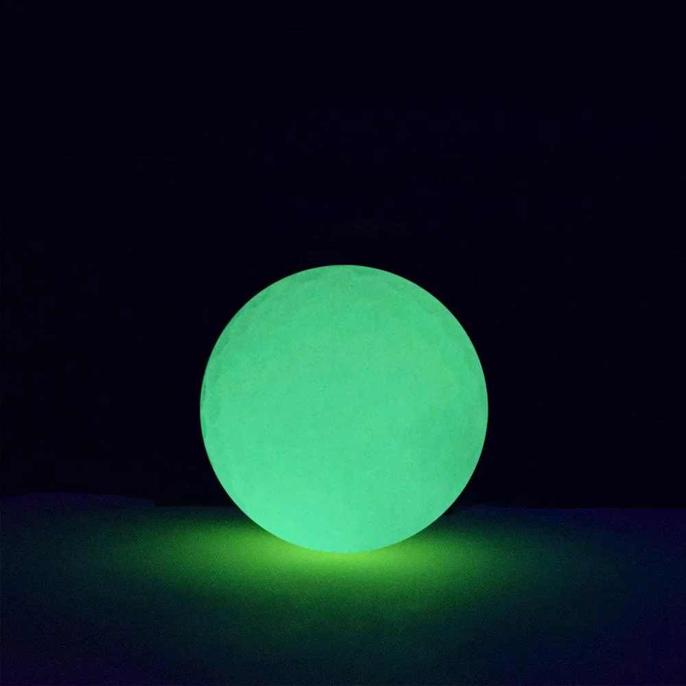golf driving range balls 2 Layer Custom Logo light up Golf Balls glow in the dark golf balls