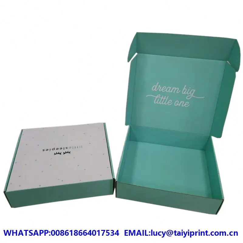 Custom wholesale corrogated postal box