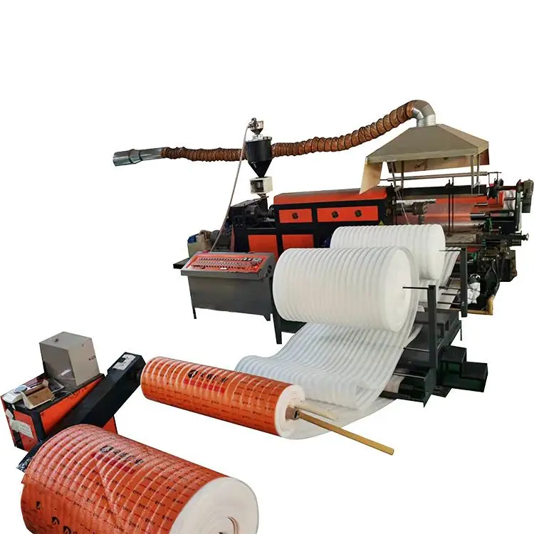 PVC Roll Soft Waterproof Flooring production line laminated with non-woven cloth various shape PVC soft floor making machine