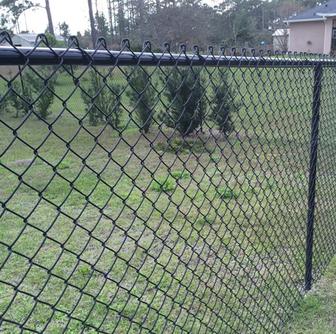 8 gauge privacy slats for post anchors pvc chain link wire fence with post kenya nigeria