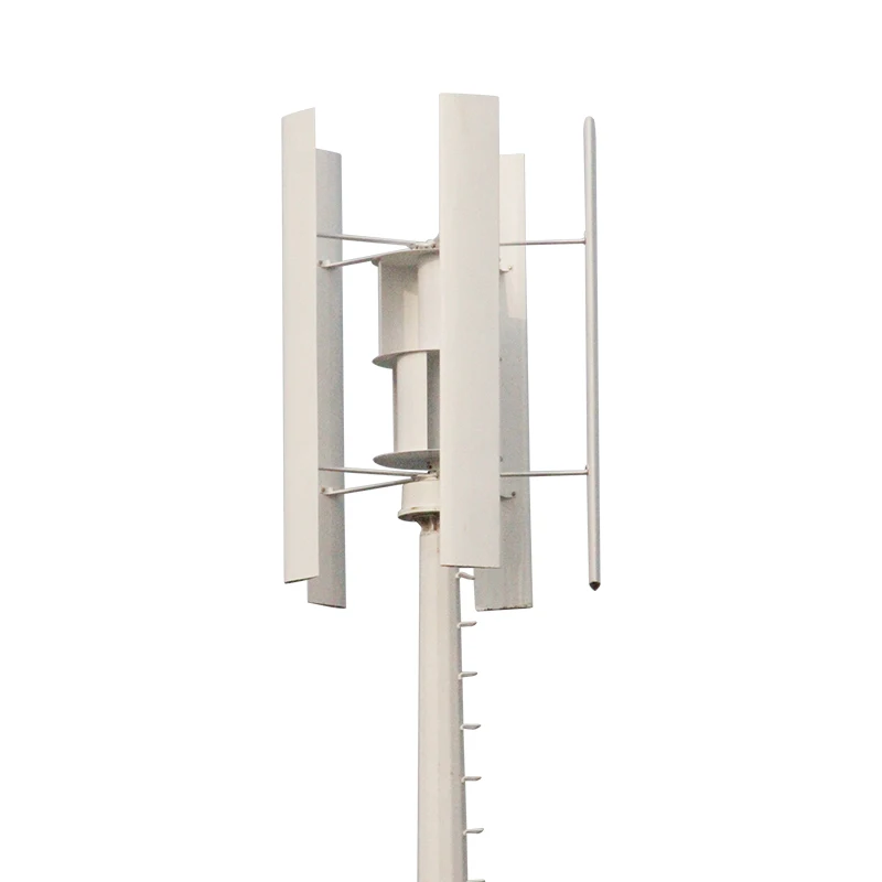 New energy vertical wind turbine street lights maglev wind generator 220v ac wind turbine 3 kw 48v