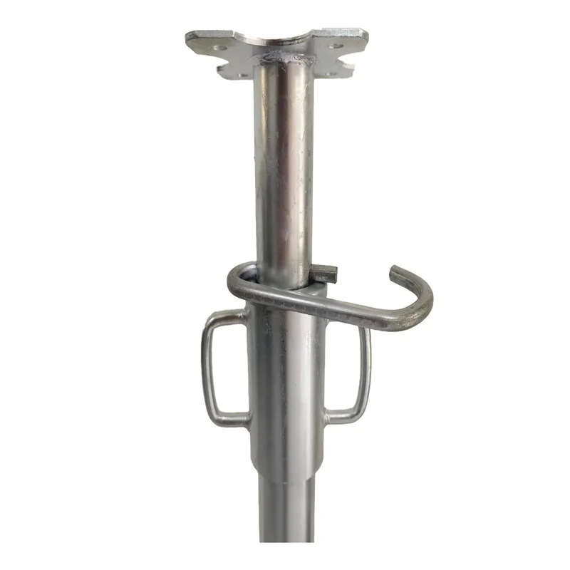 Professional factory widely used construction metal support poles shore post ladder & scaffolding parts