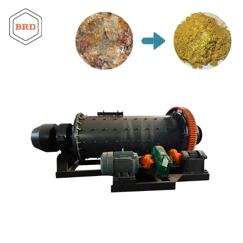BRD 900*2100 Enhanced Ball Mill Gold Milling for Maximum Gold Recovery