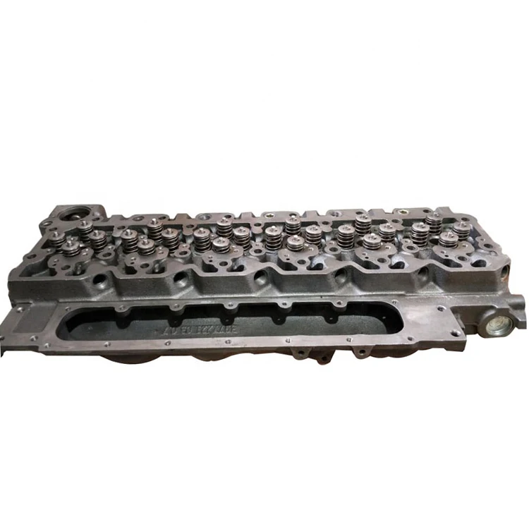 Excavator spare parts PC200-8 cylinder head 6745-11-1101 for engine 6D102 cylinder block