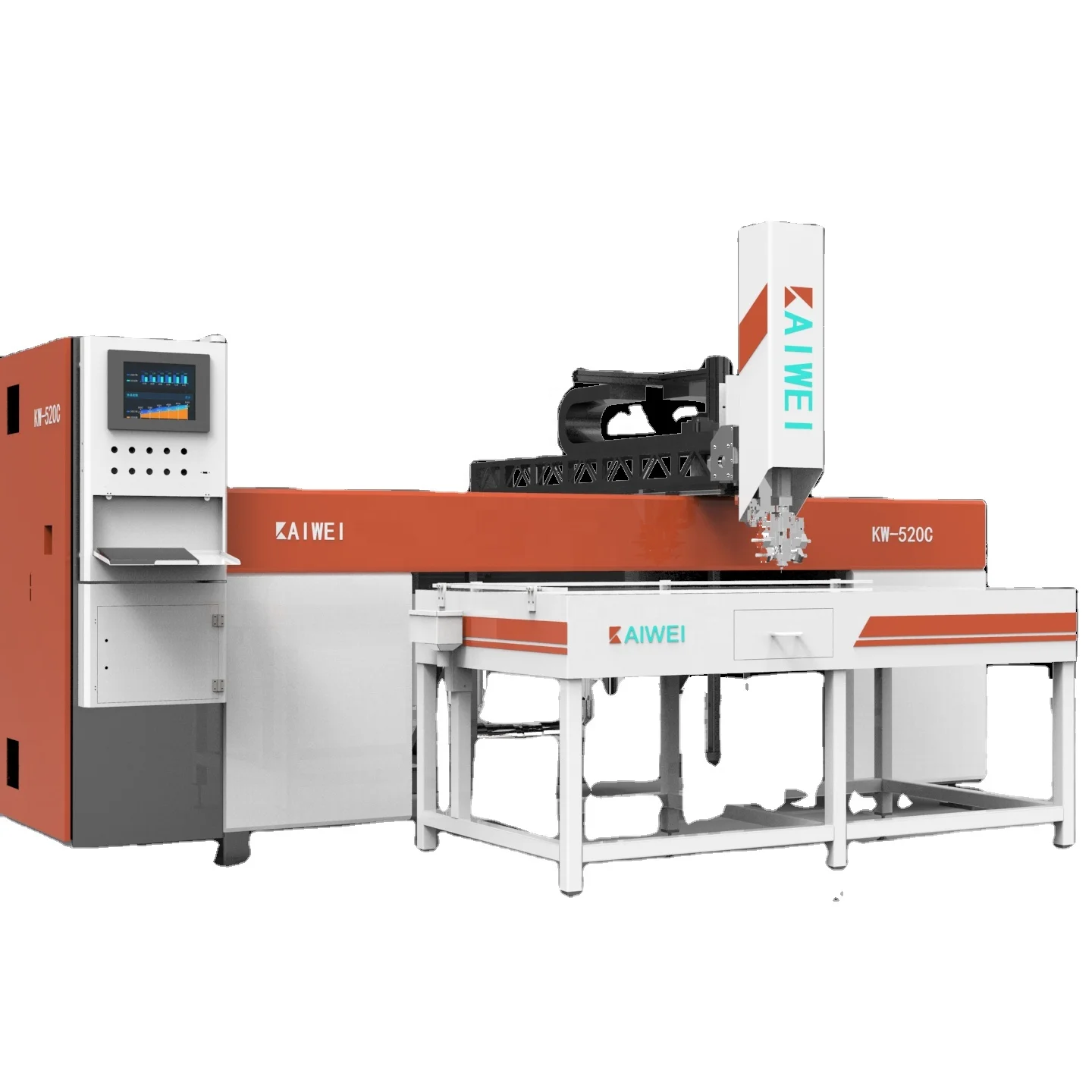 KW-520 Metal panel foam gasket machine environmental protection, high efficiency, energy saving  Polyurethane foaming machine