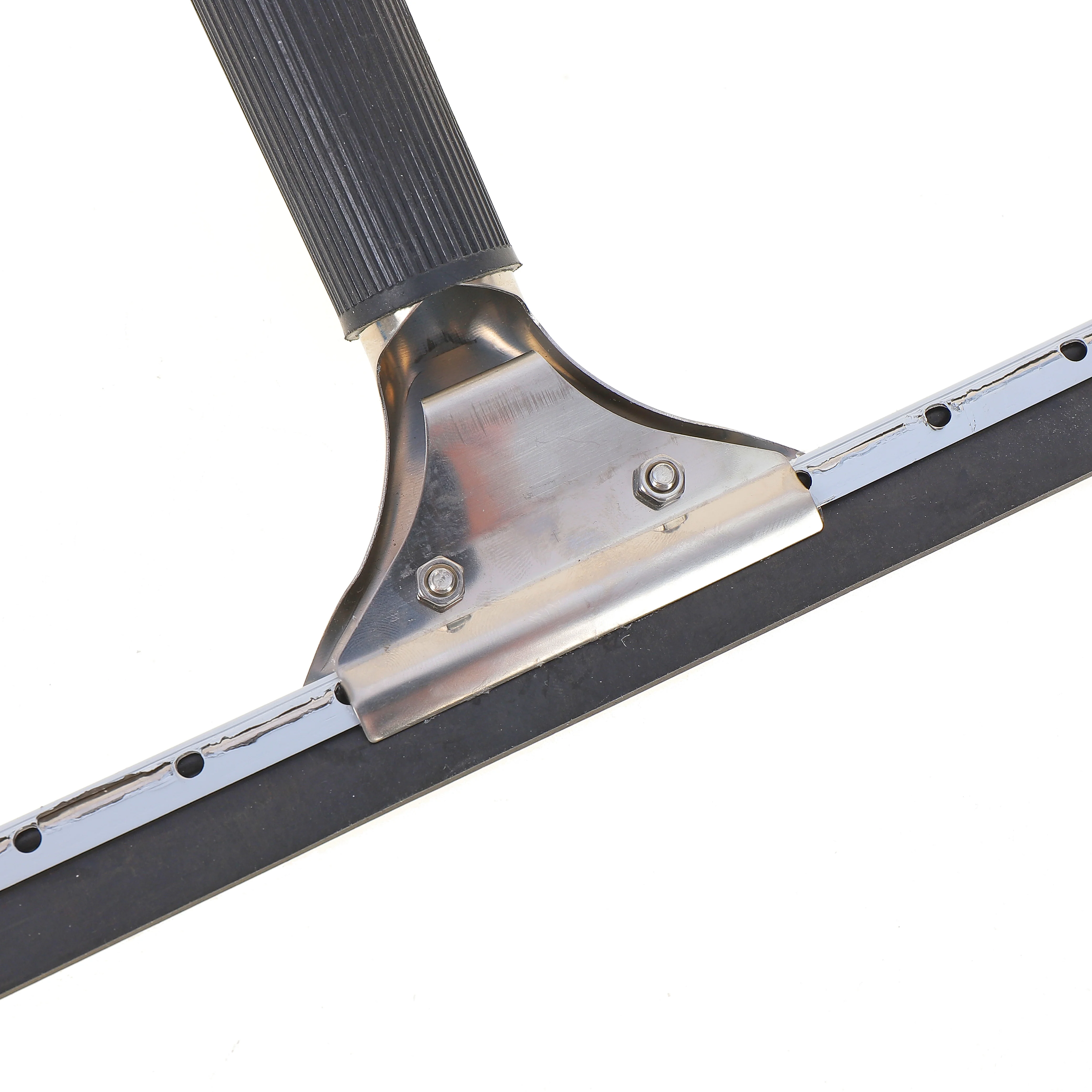 Best selling steel floor wiper with anti-skid handle, glass door cleaning blade, window dust hair blade