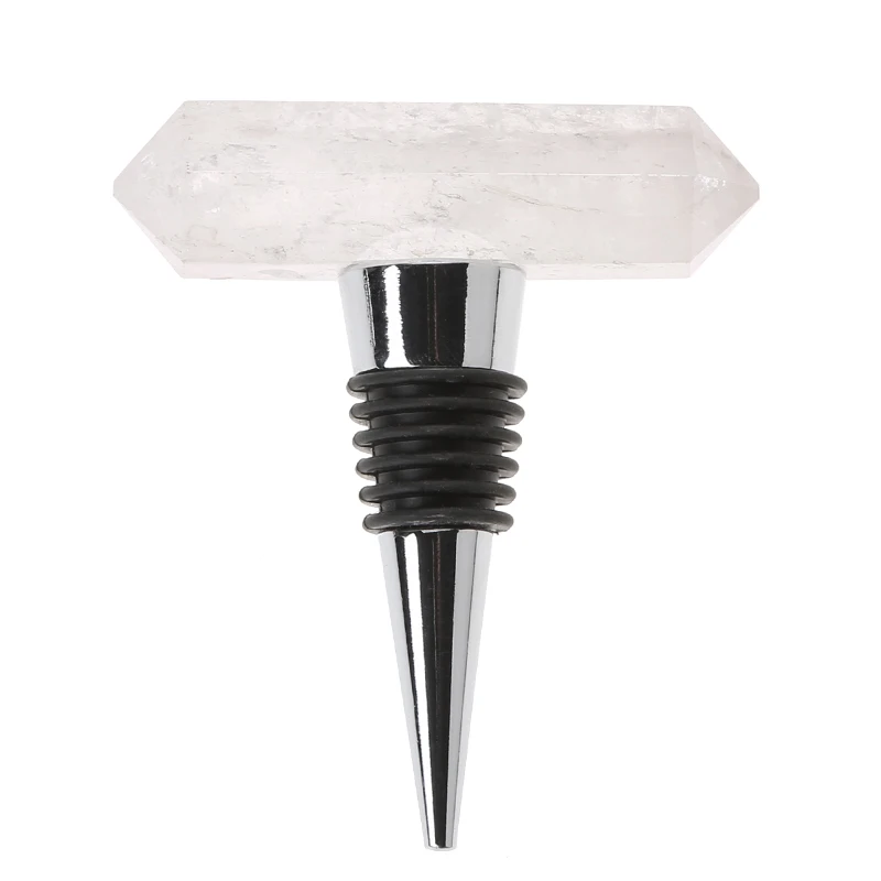 Принадлежности для украшения дома и офиса, белая призматическая пробка для красного вина