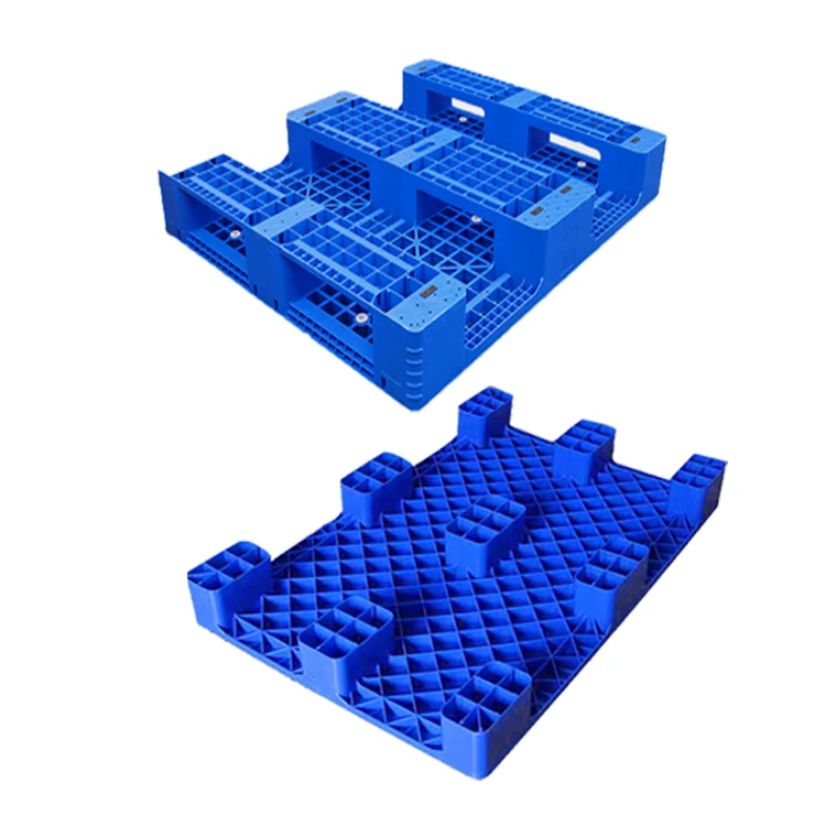 Сверхмощный пластиковый поддон для логистических полок, Промышленный Склад, Штабелируемый большой пластиковый поддон