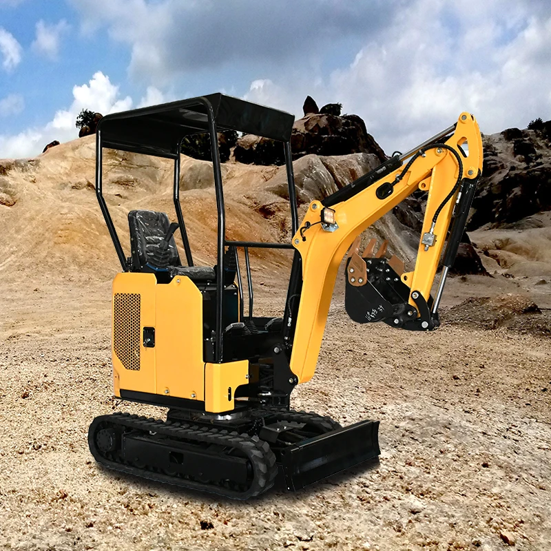2024 New Mini Diesel Engine Hydraulic Digger Excavator 1.5 Ton 1.7 Ton Pilot 1.2 Ton 8 Ton Operating Crawler EPA Engine Motor
