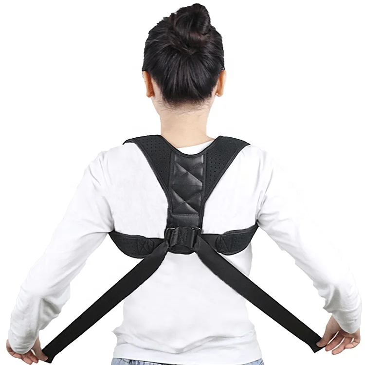 Wholesale Upper Back Support Correction Band Clavicle Support Back Straightener Shoulder Brace Posture Corrector For Men Women