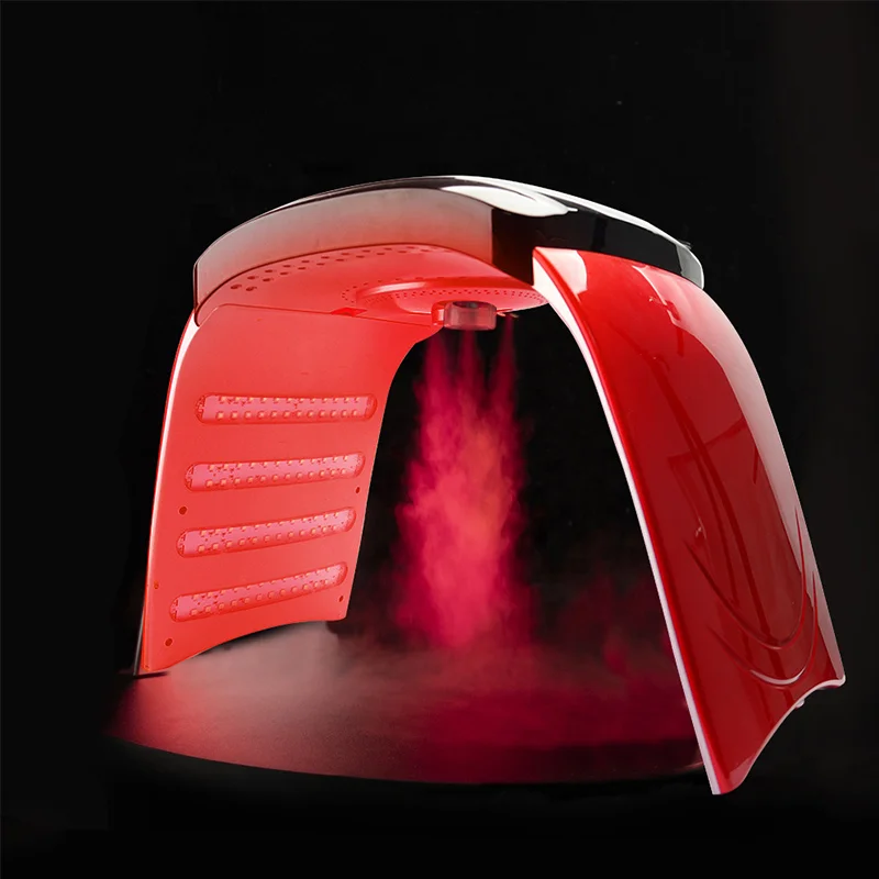 Home Use Beauty Equipment Photodynamic Therapy 7 Colors PDT LED Light Therapy Machine with Nano Mist Spray