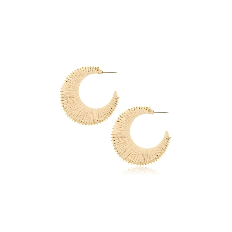 Hot Sales New Arrivals 2021 Europe And The United States Gypsy Tribal Ethnic Boho Spiral Hoop Earring