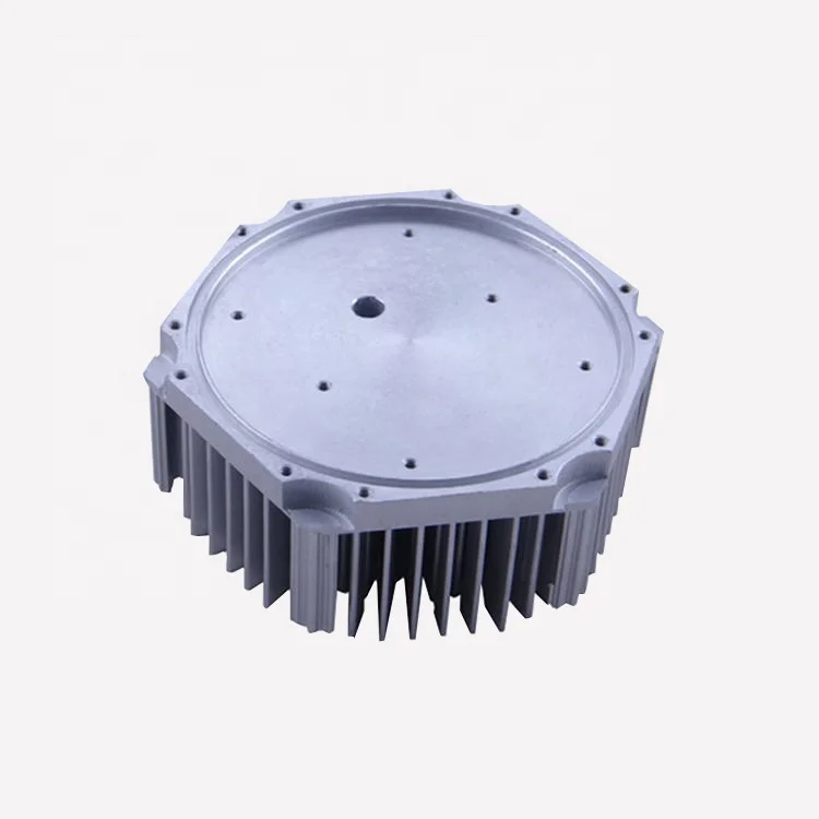 High Quality OEM Factory Custom Aluminum LED Heat Sink Light Supplier Cold Forging Heatsink for LED Tracking Lighting