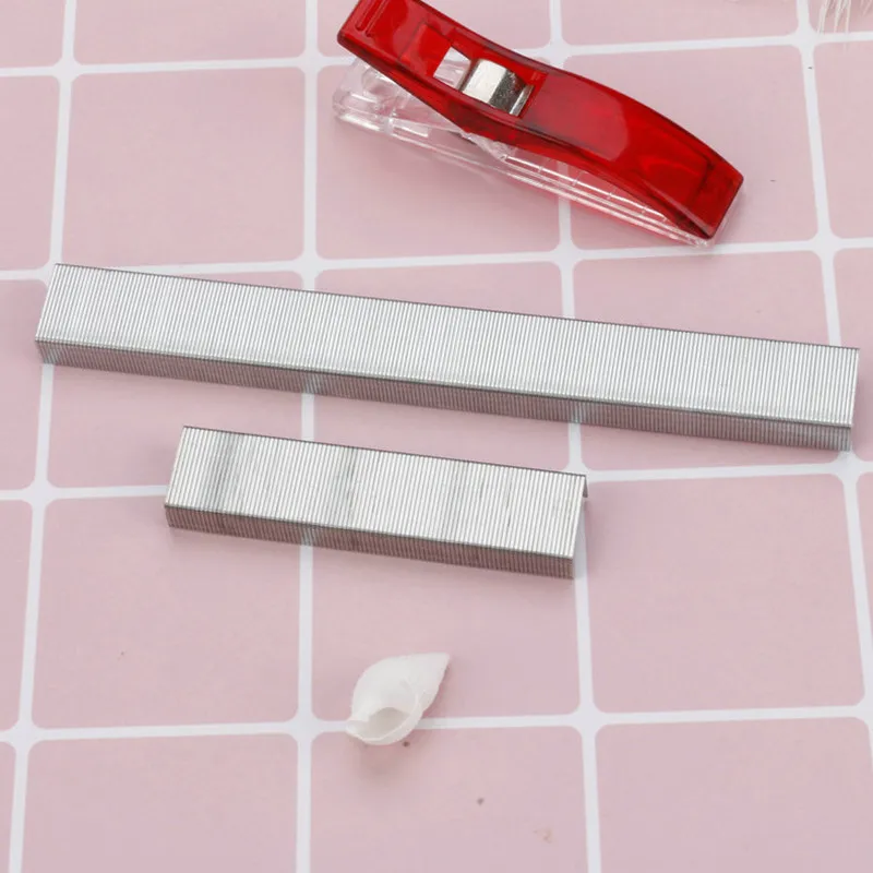 Оптовая продажа, металлические офисные скобы 1000 шт., скобы для школы