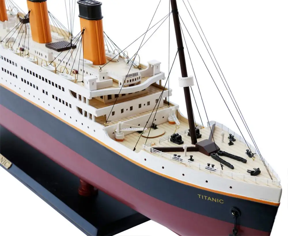 Большой RMS Титаник деревянный круизный лайнер модель коллекционный музей Морской Декор подарок на день отца для мужчин украшение для фильма Джек Роза
