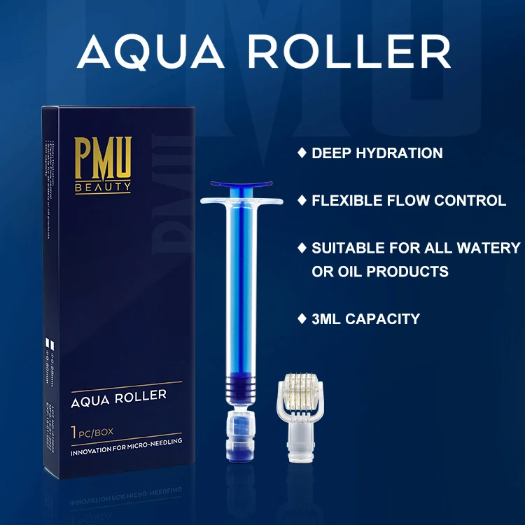 Мезотерапевтический шприц PMU BEAUTY 0 5 мм для мезотерапии Aqua Derma сыворотка-аппликатор ухода за