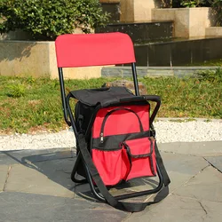 35*28*58cm Manufacture directly Amazon hot sale Fishing chair with cooler bag