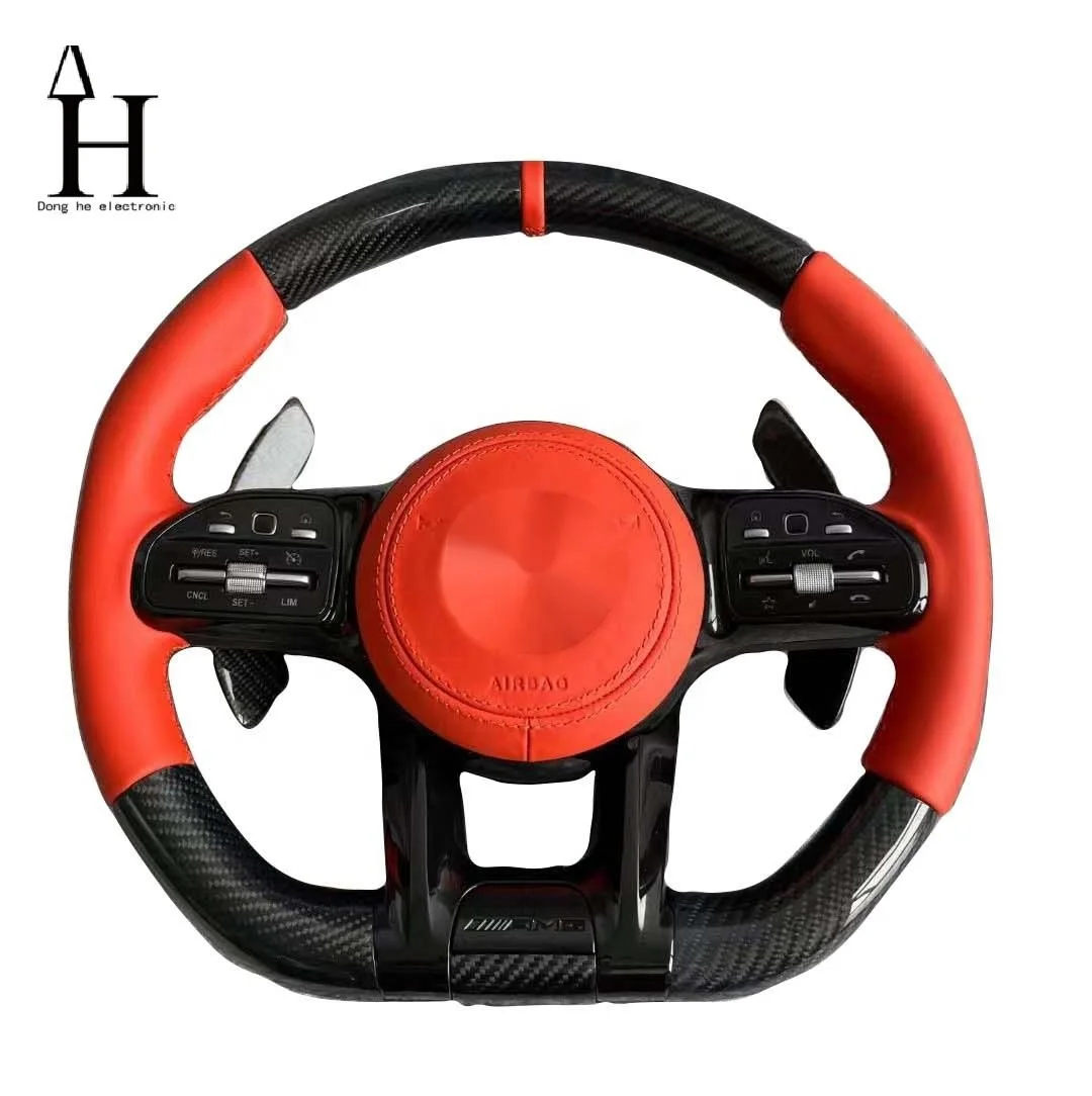 AMG Steering wheel for Mercedess-Benzs AMGs GT W190 C190 W205 C205 W166 W167 W177 W213 W217 C217 W222 W223 W253 W257 W292 W463