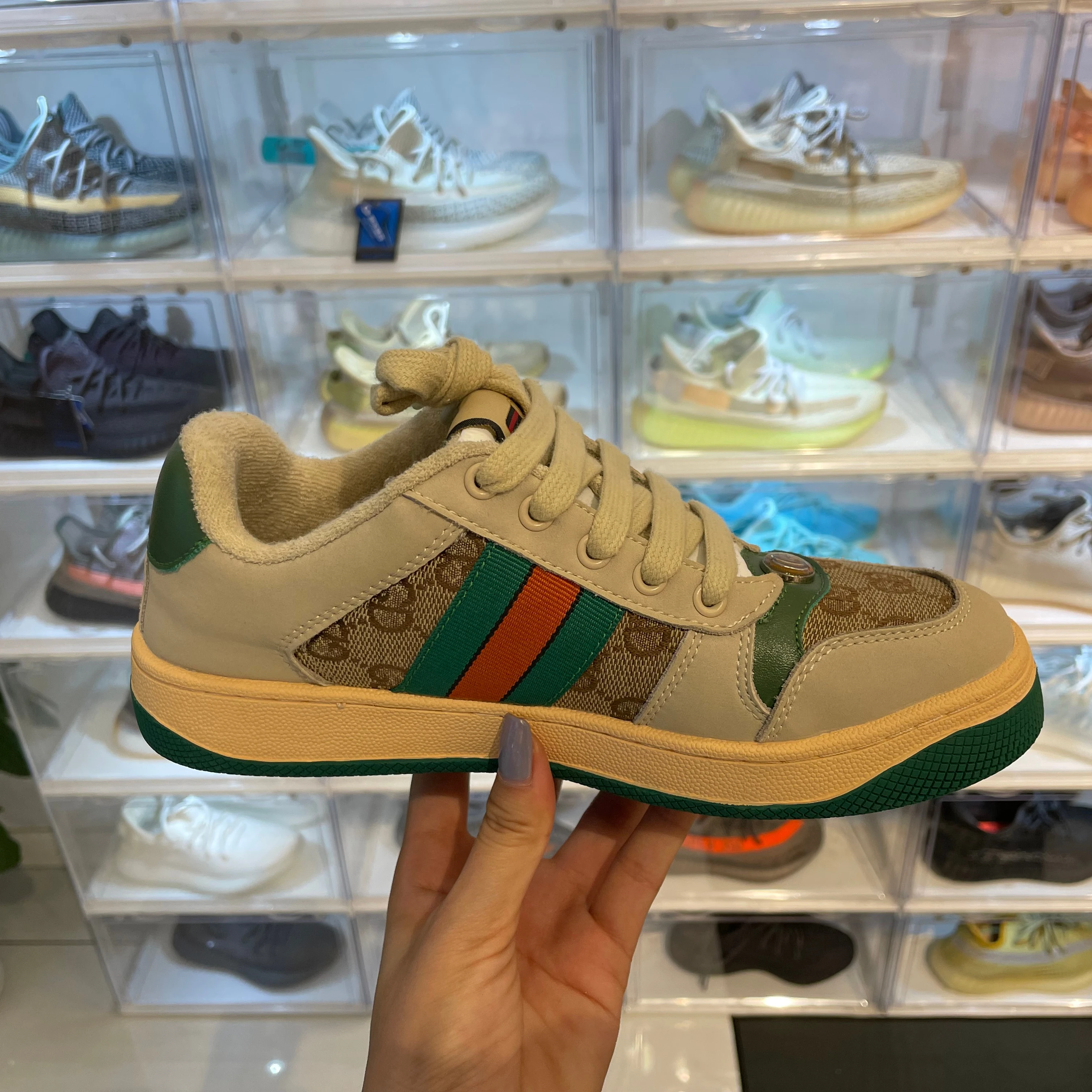 Дизайнерские Роскошные туфли от известного бренда по заводской цене, повседневные кроссовки на плоской подошве GG 2021 для мужчин и женщин