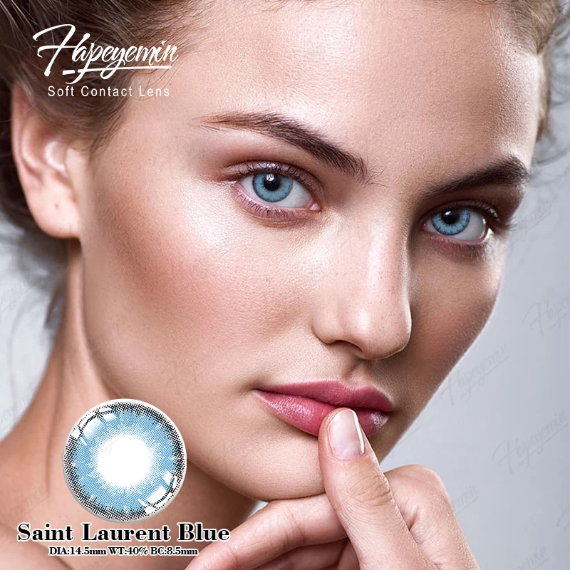 Hapeyemin Global bestseller cosmetic Colored lentilles de yeux contact lenses yearly Buy Now New Arrival Contact Lens