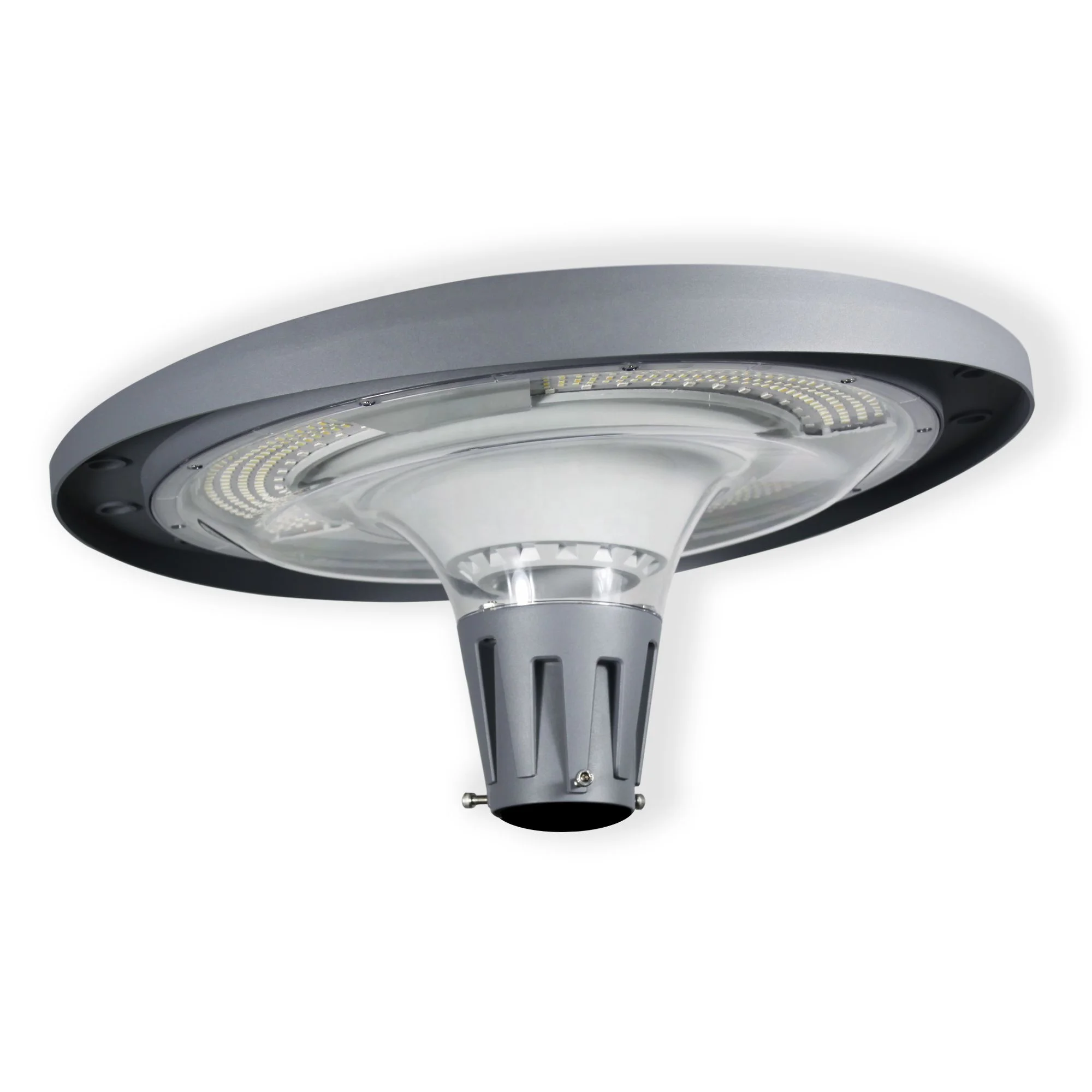 Factory wholesale circular UFO solar panel 15W led street light