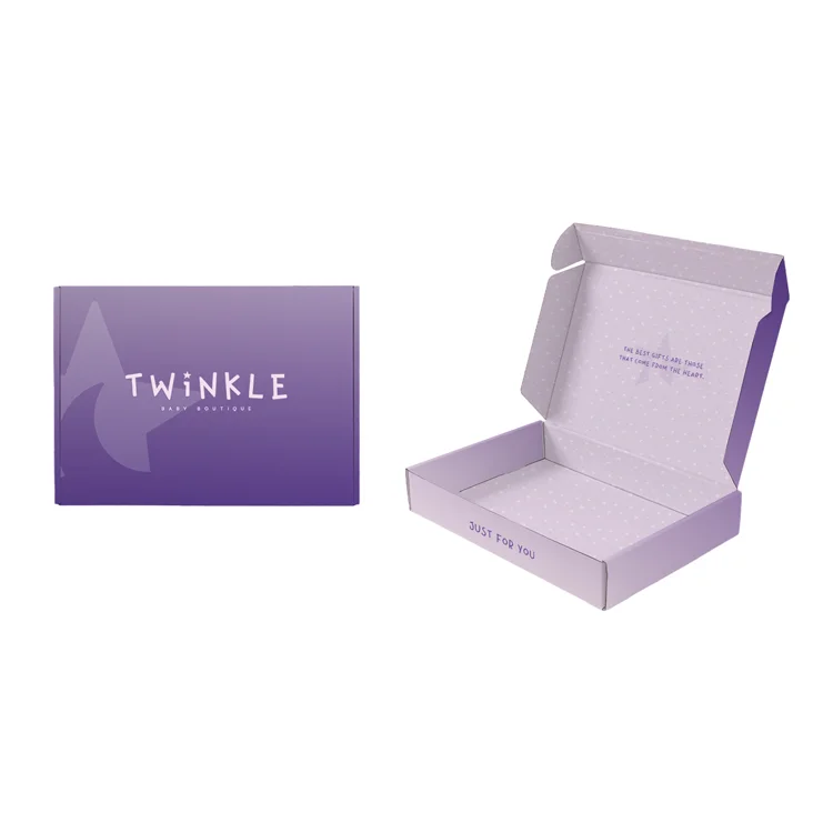 Custom T-Shirt Packing Apparel Boxes Large Corrugated Paper Express for Clothing Packaging Embossing Sponge Liner Brand Logo