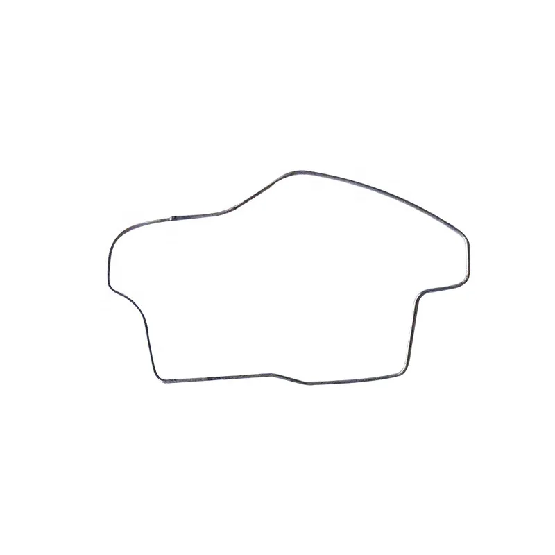 Stainless steel automotive induction wire flat linear spring precision special-shaped pressure spring professional